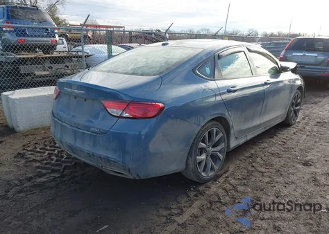 2015 Chrysler 200 S z USA, uszkodzony, nr VIN 1C3CCCBB5FN550766